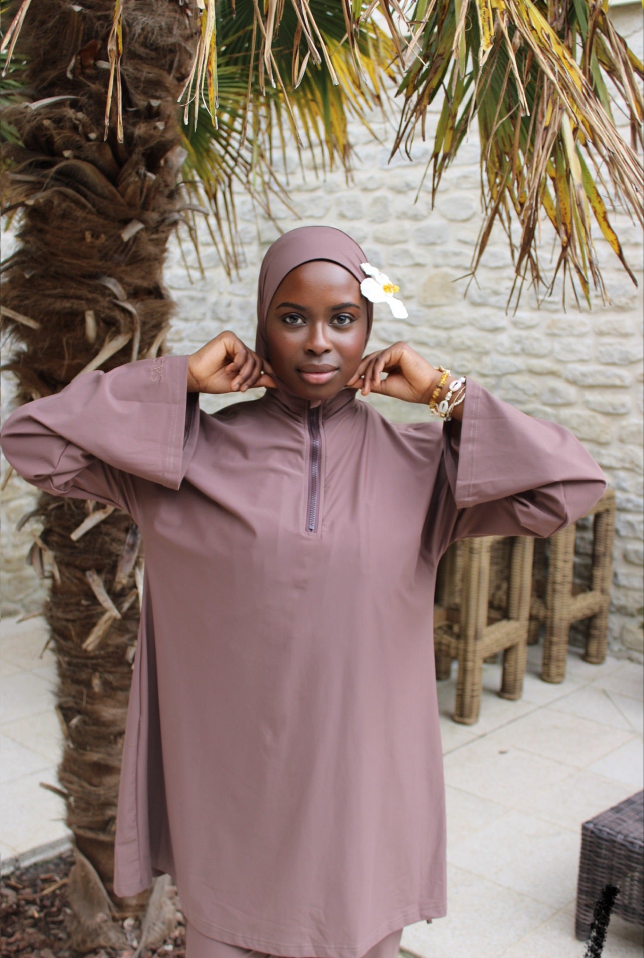 BURKINI TAUPE TAN TROUGH 30%