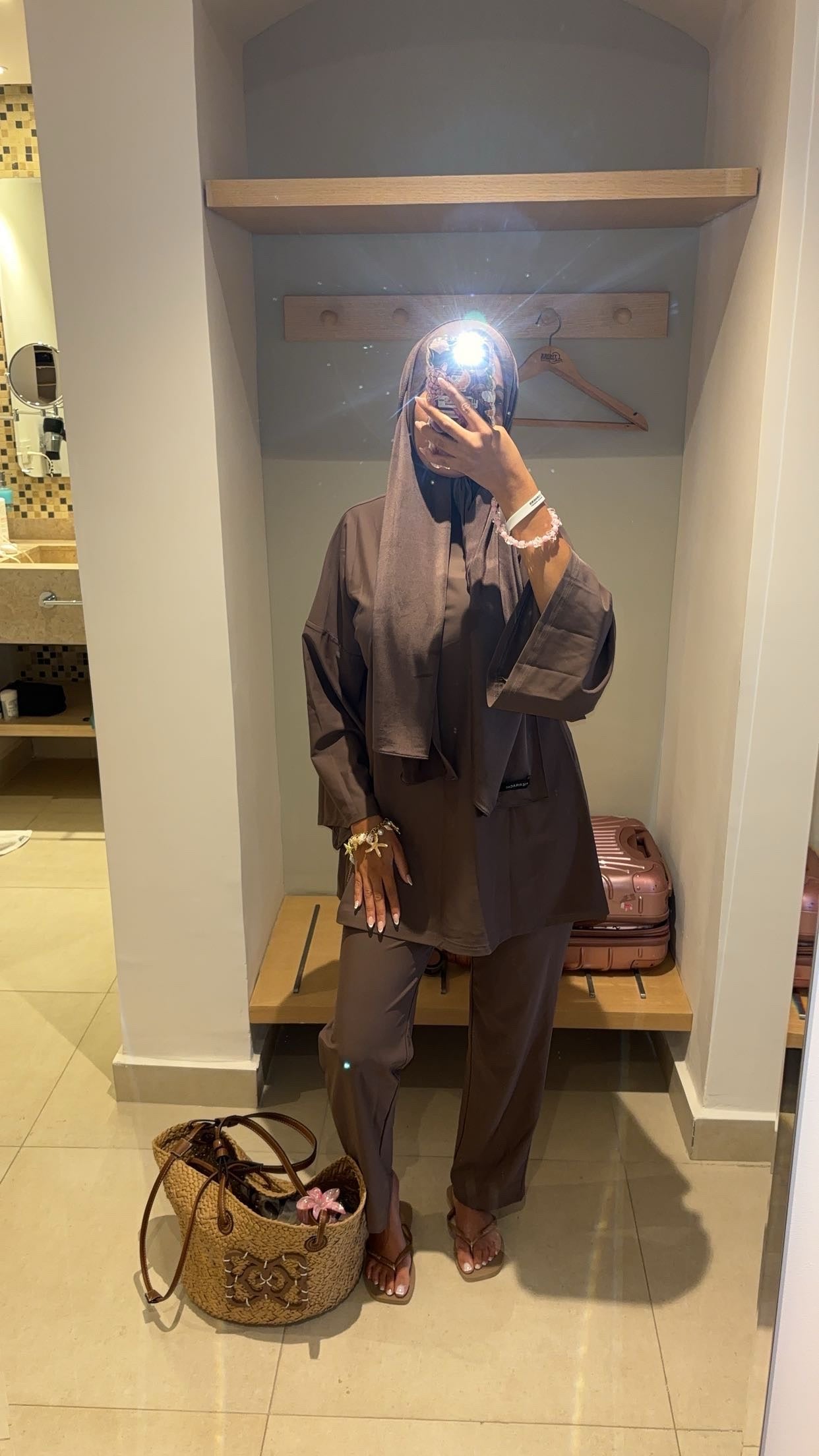 BURKINI TAN-THROUGH 50%
