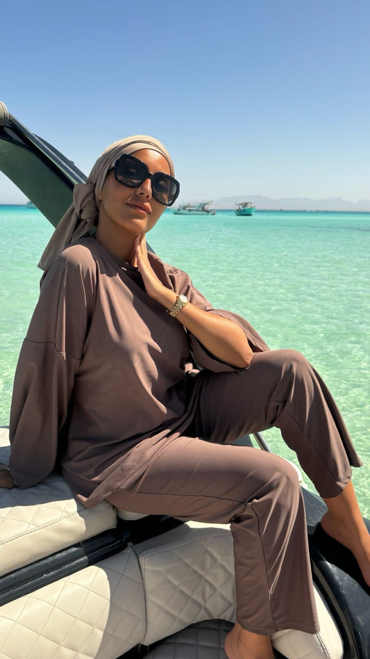 BURKINI TAN-THROUGH 50%