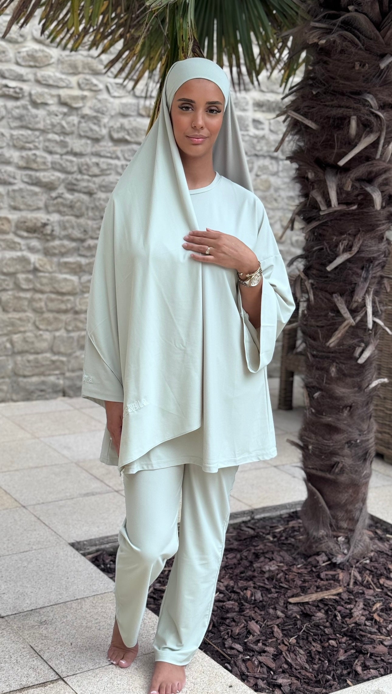 BURKINI MINTH TAN THROUGH 95%