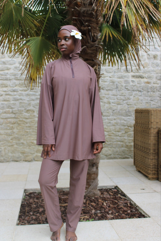 BURKINI TAUPE TAN TROUGH 30%